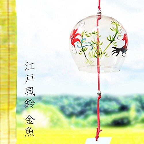 Amazon.co.jp: 江戸風鈴 金魚 509-023 透明 : ホーム＆キッチン